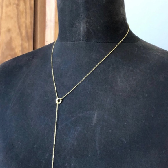 Elegant Gold-Tone Adjustable Necklace - Picture 2 of 2